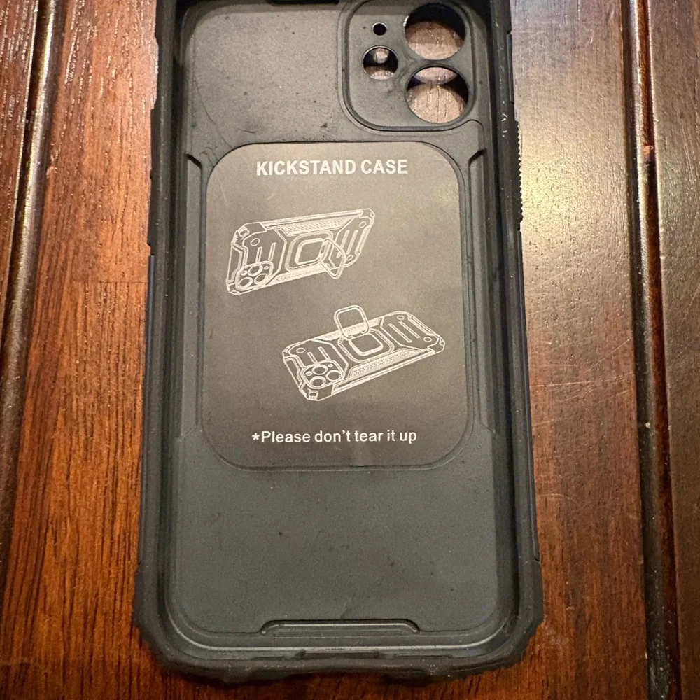 Kickstand Ring Case for iPhone 12 Mini - Blue